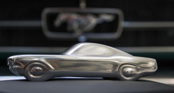 Ford Mustang Sculpture 0 600x321 at 1965 Ford Mustang Sculpture by Robin Bark