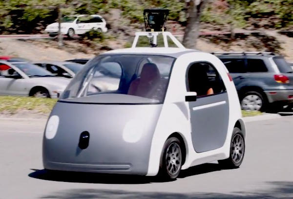 Google Self Driving Car at Google Self Driving Car Looks Creepy, But It Works