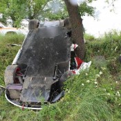 McLaren F1 MSO Crashed in Italy 2 175x175 at Ouch! McLaren F1 MSO Crashed in Italy