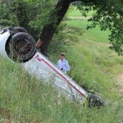 McLaren F1 MSO Crashed in Italy 3 175x175 at Ouch! McLaren F1 MSO Crashed in Italy