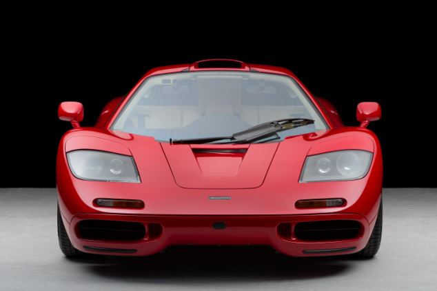 Red McLaren F1 2 at Andretti Owned Red McLaren F1 Sold for $10 Million