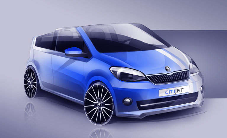 Skoda CitiJet Concept at Skoda CitiJet Concept Headed for Worthersee