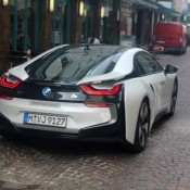 White BMW i8 2 175x175 at White BMW i8 Spotted in Germany, Looks Awesome