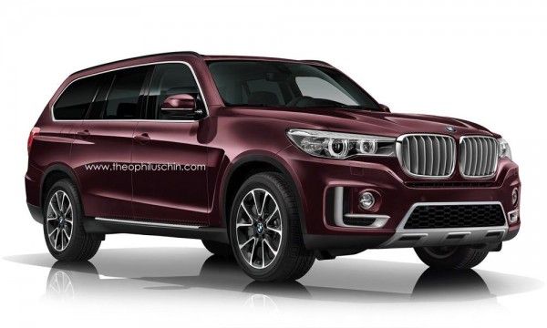 bmw x7 render 1 600x360 at BMW X7 May Look Like This