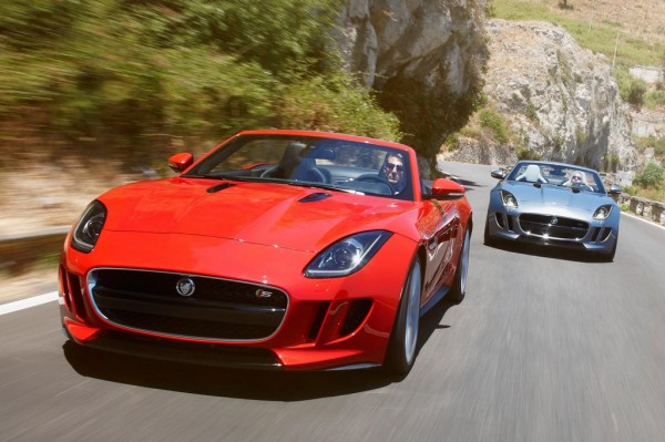 f type duo 600x399 at Manual Jaguar F Type in the Works, Gets AWD Too