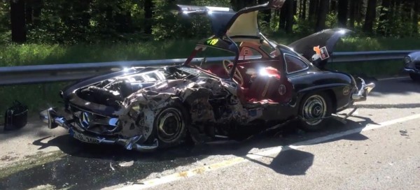 mille miglia crash 600x272 at 2014 Mille Miglia: An Expensive Crash and a Supercar Party