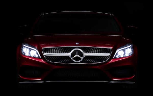 2015 Mercedes CLS 0 600x376 at 2015 Mercedes CLS Gets MULTIBEAM LED Headlights