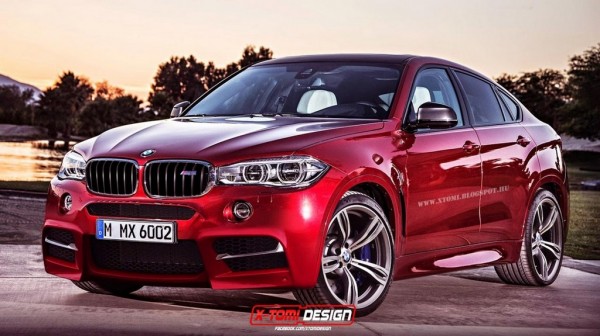 2016 BMW X6M 600x336 at 2016 BMW X6M Previewed in Unofficial Rendering