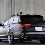 Audi RS6 with HRE Wheels 2 175x175 at Matte Black MTM Audi RS6 with HRE Wheels
