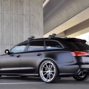 Audi RS6 with HRE Wheels 4 175x175 at Matte Black MTM Audi RS6 with HRE Wheels