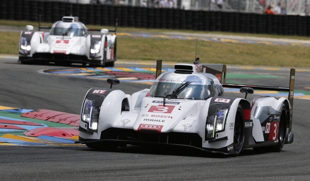 Audi Wins 2014 Le Mans 24 Hours 0 at Audi Wins 2014 Le Mans with 1 2 Victory
