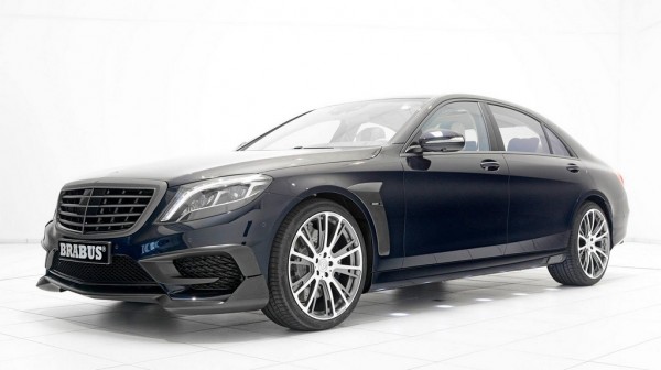 Blue Brabus S 0 600x336 at Brabus Mercedes S63 AMG with Blue Interior