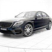Blue Brabus S 6 175x175 at Brabus Mercedes S63 AMG with Blue Interior