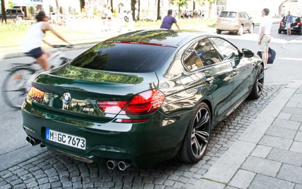 Dark Green BMW M6 Gran Coupe 0 600x376 at Dark Green BMW M6 Gran Coupe Is Utter Uniqueness 