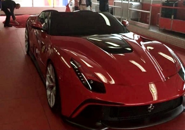 Ferrari F12 TRS 1 600x422 at $4.2 Million Ferrari F12 TRS One off Uncovered