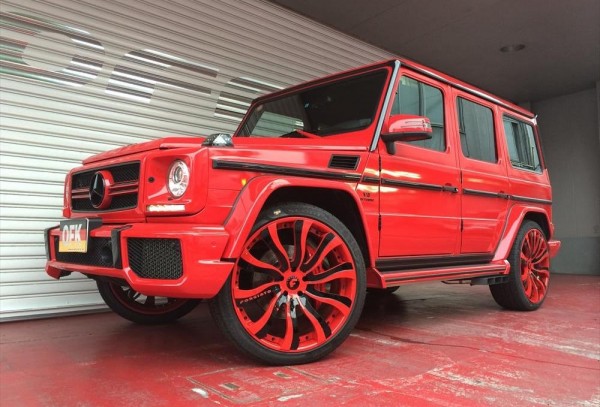 G63 DESIGNO CUSTOM by OFFICE K 0 600x407 at Office K Mercedes G63 AMG with Forgiato Wheels