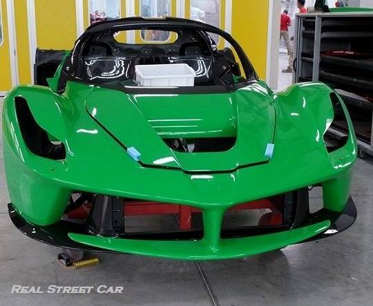 JK green Laferrari 1 at Jamiroquai’s Jay Kay Orders a Green LaFerrari