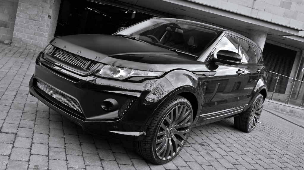 Blacked-Out Kahn Range Rover Evoque Looks Menacing