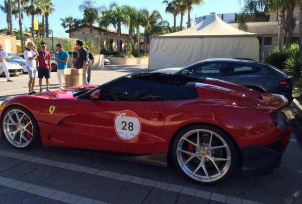 f 12 trs spot 0 600x405 at Ferrari F12 TRS Spotted in the Wild