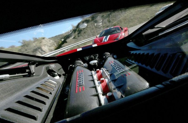 ferrari 458 engine 600x394 at Ferrari 458 Turbo: First Details Revealed