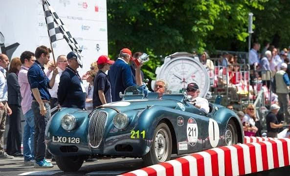 jay lo mille miglia at Jay Leno in 2014 Mille Miglia – Full story
