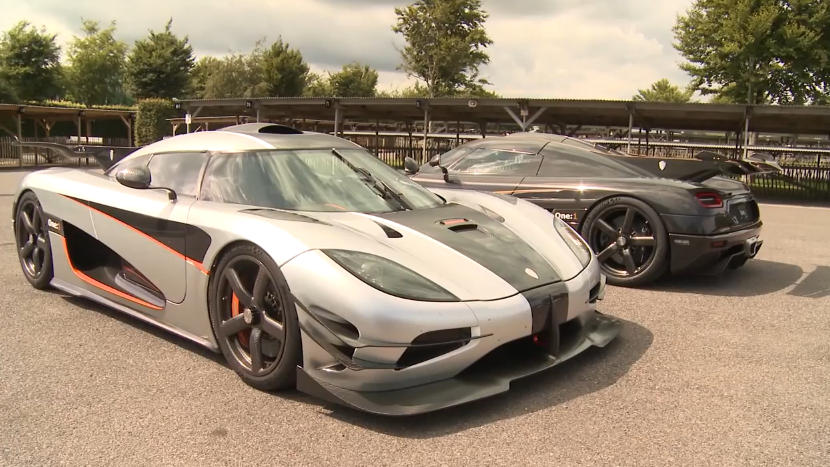 one1 goodwood at Koenigsegg Agera One:1 Driven at Goodwood FoS