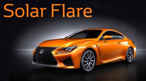 solar flare lexus 600x336 at Facebook Named This Lexus RC F Color ‘Solar Flare’