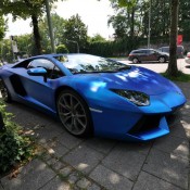 Aventador in Blue chrom brushed 11 175x175 at Lamborghini Aventador Wrapped in Blue Chrome Brushed