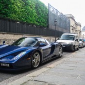 Blue Ferrari Enzo 5 175x175 at Magnificent Blue Ferrari Enzo Spotted in Paris