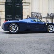 Blue Ferrari Enzo 6 175x175 at Magnificent Blue Ferrari Enzo Spotted in Paris