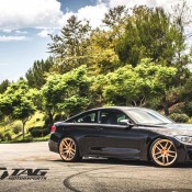 M4 gold 2 175x175 at Gold Wheeled BMW M4 by TAG Motorsport