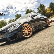 M4 gold 3 175x175 at Gold Wheeled BMW M4 by TAG Motorsport