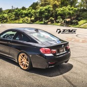 M4 gold 6 175x175 at Gold Wheeled BMW M4 by TAG Motorsport
