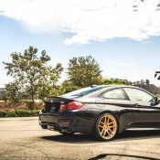 M4 gold 7 175x175 at Gold Wheeled BMW M4 by TAG Motorsport