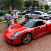 Red Porsche 918 Weissach 2 175x175 at Red Porsche 918 Weissach Out and About in Monaco