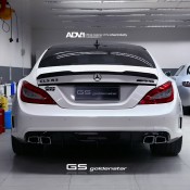 blue wheeled cls 13 175x175 at Blue Wheeled Mercedes CLS63 AMG by Golden Star