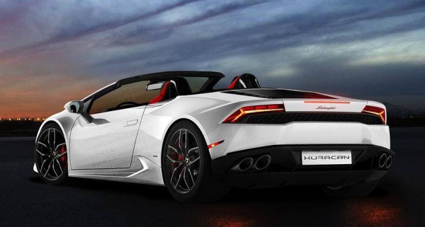 Huracan Spyder 600x321 at Lamborghini Huracan Rendered as Stradale, Spyder and Squadra Corse