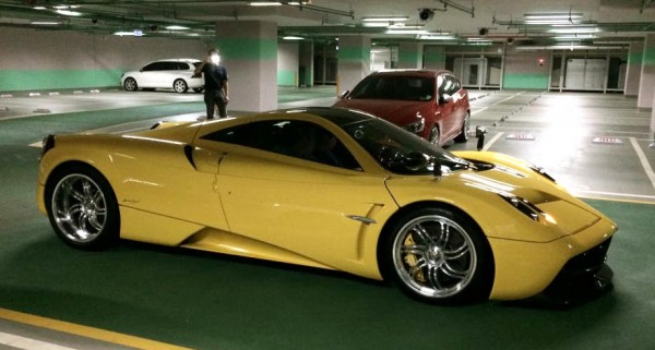 IPE Huayra 0 600x321 at Yellow Pagani Huayra Spotted at IPE factory – Owned by a 15 Year Old!