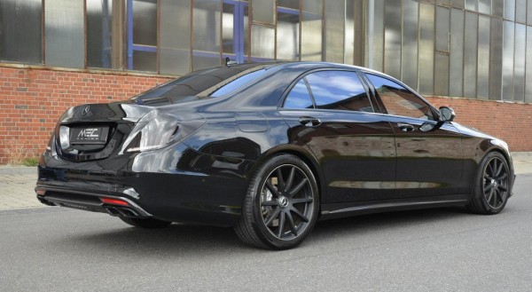 MEC S63 AMG 0 600x329 at Murdered Out Mercedes S63 AMG by MEC Design
