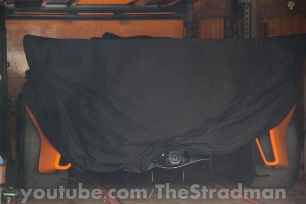 McLaren P1 GTR Teaser 2 600x399 at McLaren P1 GTR Teased Again (Plus Spyshot)