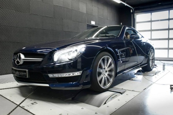 Mcchip SL63 3 600x400 at Mercedes SL63 AMG Tuned to 680 hp by Mcchip DKR