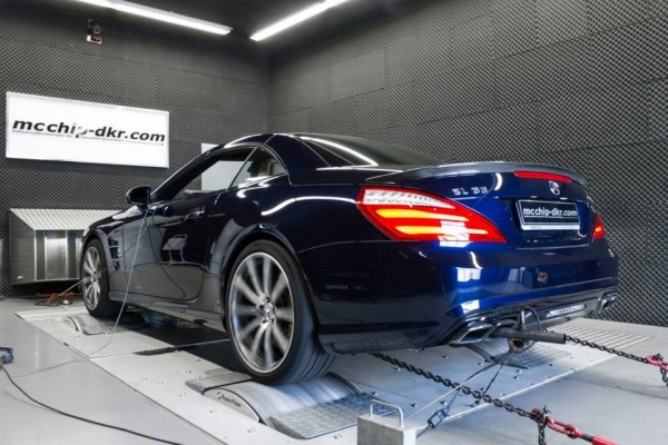 Mcchip SL63 4 600x400 at Mercedes SL63 AMG Tuned to 680 hp by Mcchip DKR