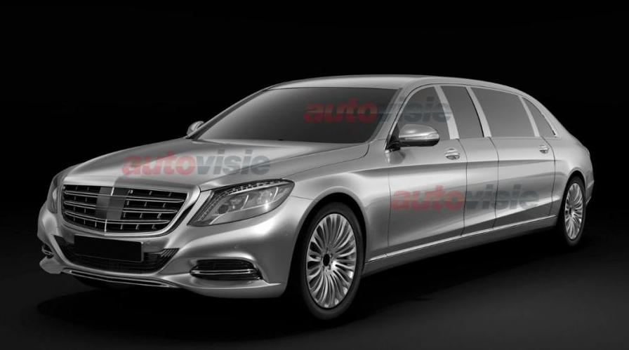 Mercedes S Class Pullman 0 at Mercedes S Class Pullman Revealed in Patent Photos