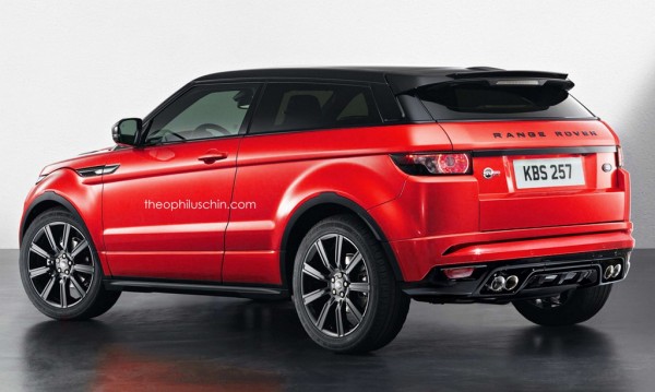 Range Rover Evoque SVR 2 600x359 at Range Rover Evoque SVR Previewed in Unofficial Renderings