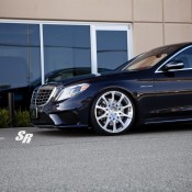SR Mercedes S63 AMG 2 175x175 at Mercedes S63 AMG Looks Good Slammed