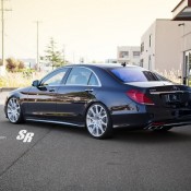 SR Mercedes S63 AMG 3 175x175 at Mercedes S63 AMG Looks Good Slammed