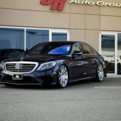 SR Mercedes S63 AMG 4 175x175 at Mercedes S63 AMG Looks Good Slammed