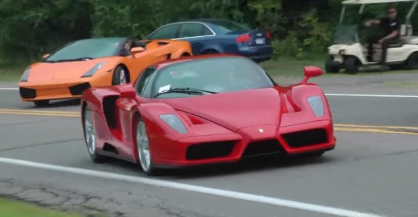 italian parade 600x312 at 5 Minutes of Supercar Sound from 2014 Italian Happening