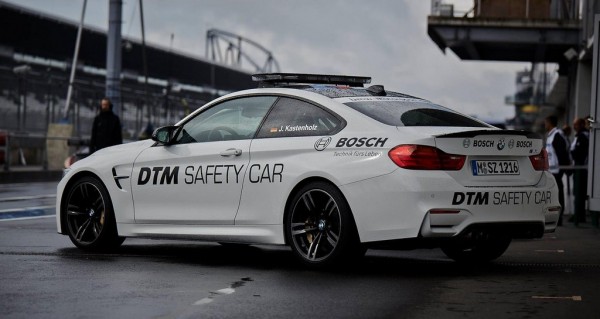 m4 safety 2 600x319 at BMW M4 DTM Safety Car Looks Awesome in Live Photos