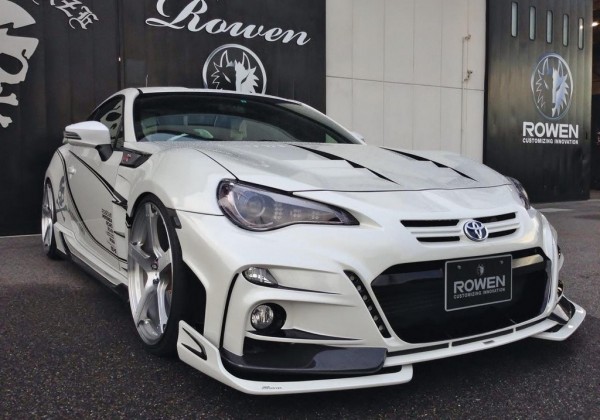 rowen toyota gt86 0 600x420 at Rowen Toyota GT86 Looks Formidable 